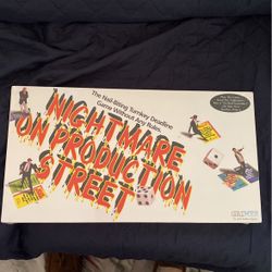 Nightmare On Production Street Board Game