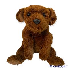 Ty Classic Flopper Puppy Dog Plush Brown Floppy Toy 2000 16” Stuffed Animal 
