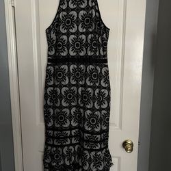 Black Lace Dress New