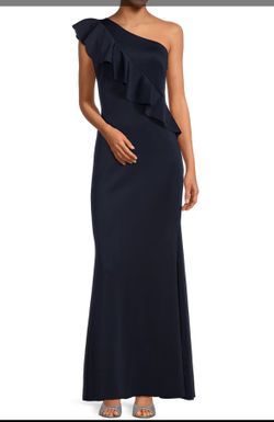 Women’s Formal Navy Blue Dress- Jessica Howard