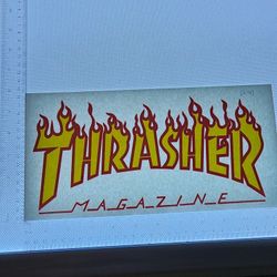 Iron On Heat Transfer  Good For T-shirts Sweaters Jackets T Shirt Design Size Is About 5x10 Thrasher Magazine #291