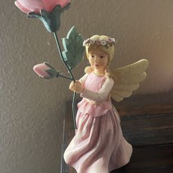 Fairy with Flower Decor