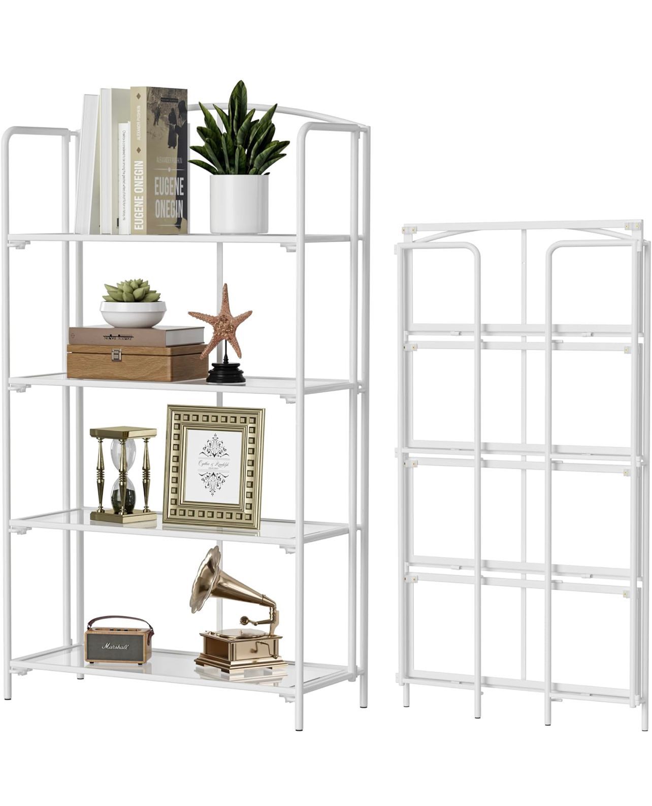 Bookshelf, Bookcase, Portable Storage Organizer