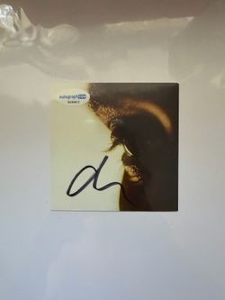 The Weeknd Signed Autographed CD Art Card — ACOA COA Authenticated