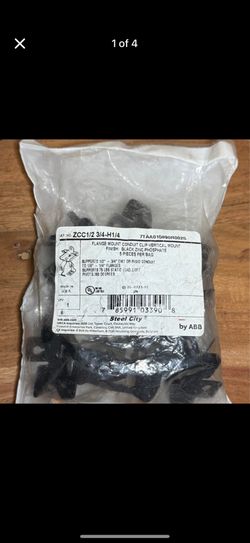 Superstrut Flange Vertical Mount Conduit Clips (5-Per Bag) 