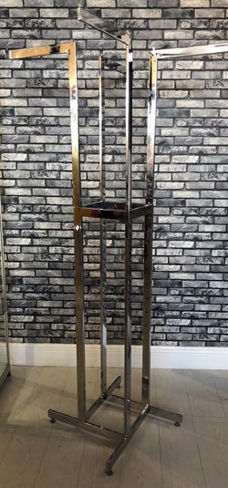Four way adjustable height rack.