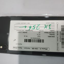 IPhone x 256gb, Unlocked 
