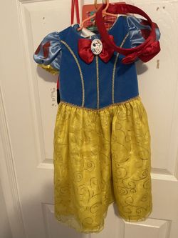 Disney baby snow white costume with hair band size 12-18m