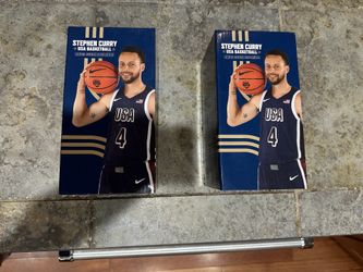 2 Steph Curry Limited Edition Team USA Bobble head
