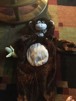 Monkey costume 12-24 m