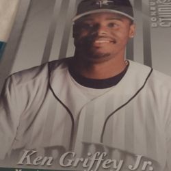 Vintage Ken Griffey Jr Photos.  Cash Porch Pickup Redmond 