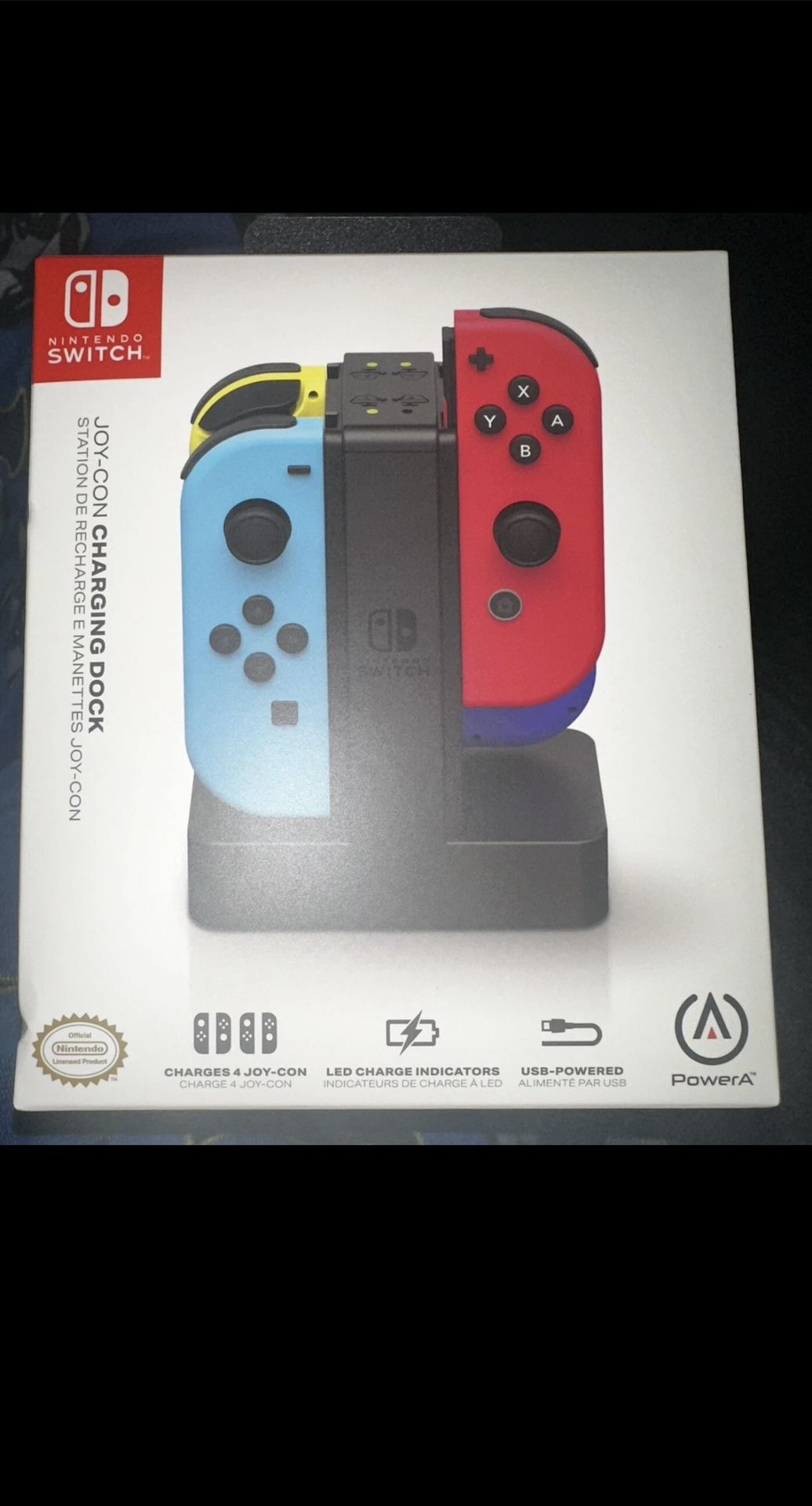 Power A Nintendo Switch 1 Joy Con Charging Dock