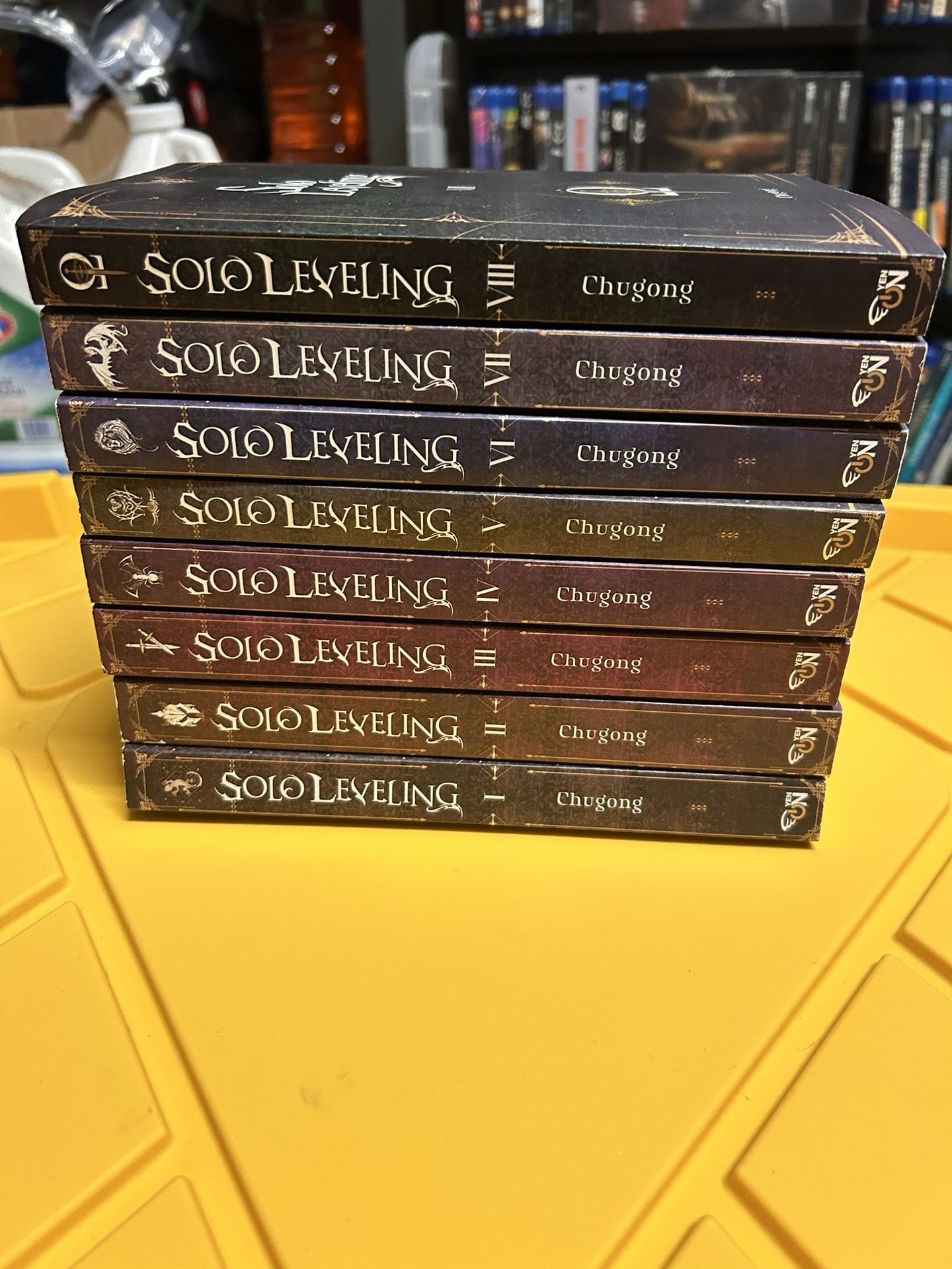 Solo Leveling Novels 1-8 English