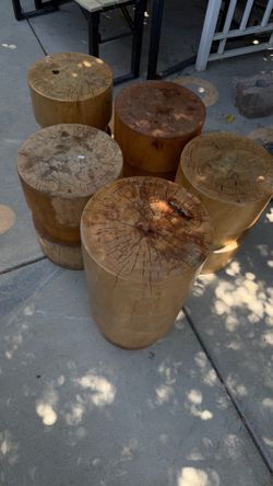 Wood seats