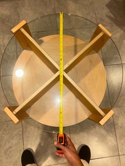 Solid Wood Side Table (Maple)