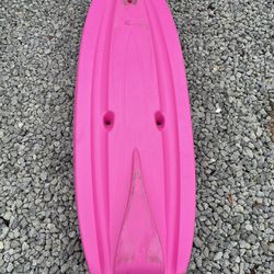 Pink Kayak