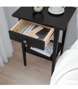 Ikea Hemnes nightstand end table flower stand -Assembled - New Condition