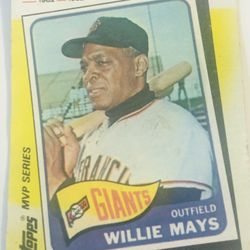 1962  Willie Mays  Topps Series 8 Of 44 
