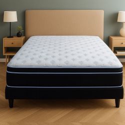 Brand New King Size Mattress 14” Thick 🌟 Pillow Top – Factory Direct! Also available in Twin, Full & Queen. Ask about our Same-Day Delivery 🚚 