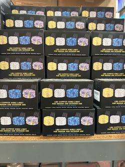 Wholesale Only LED Copper Wire Lights Indoor Outdoor