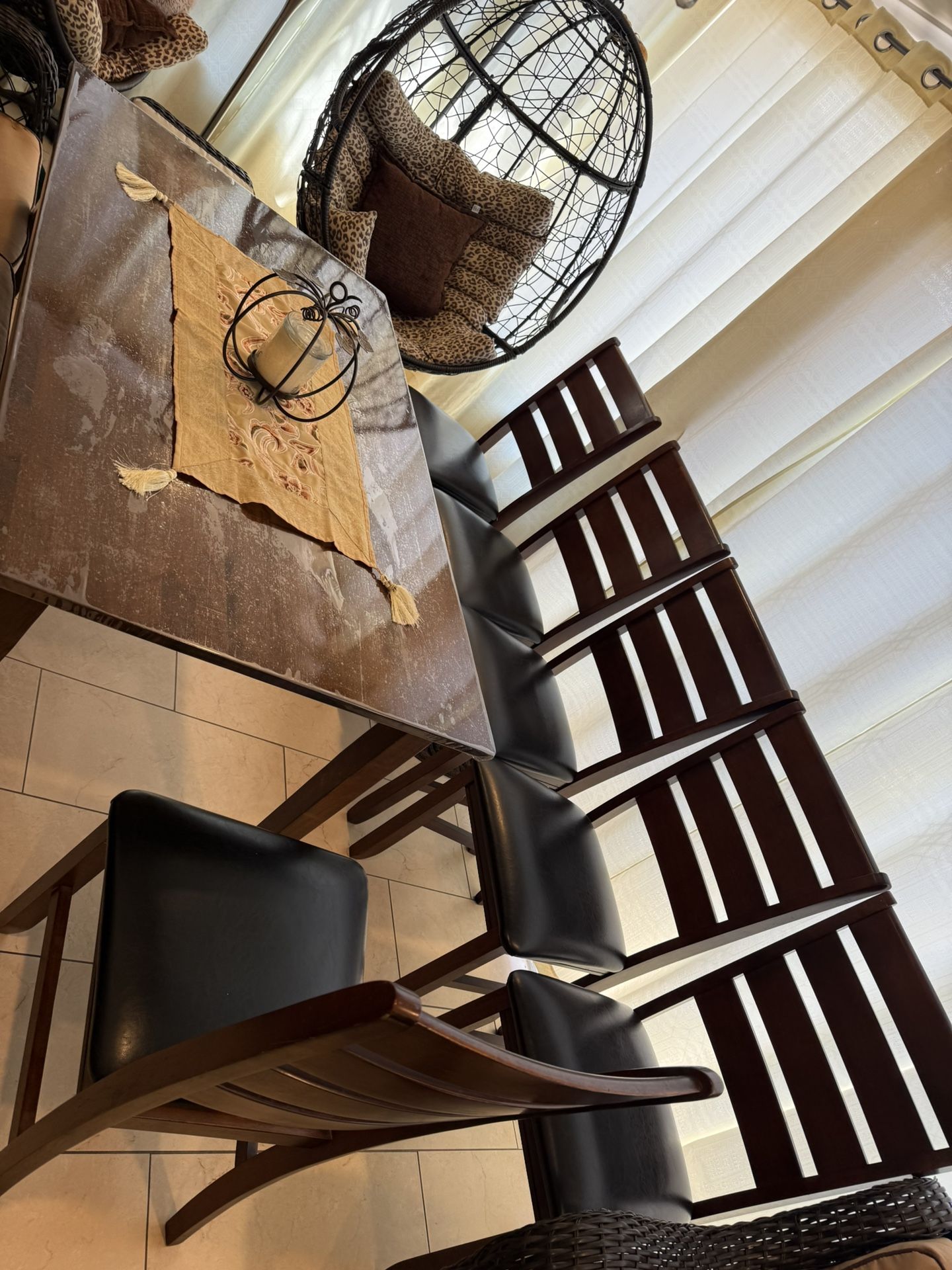 Dining table for six person