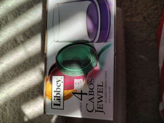 Libby Pretty Colored Glasses
