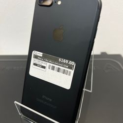 Iphone 7 Plus Black 32GB Unlocked A