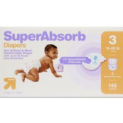 Diapers Size 3 - 148ct