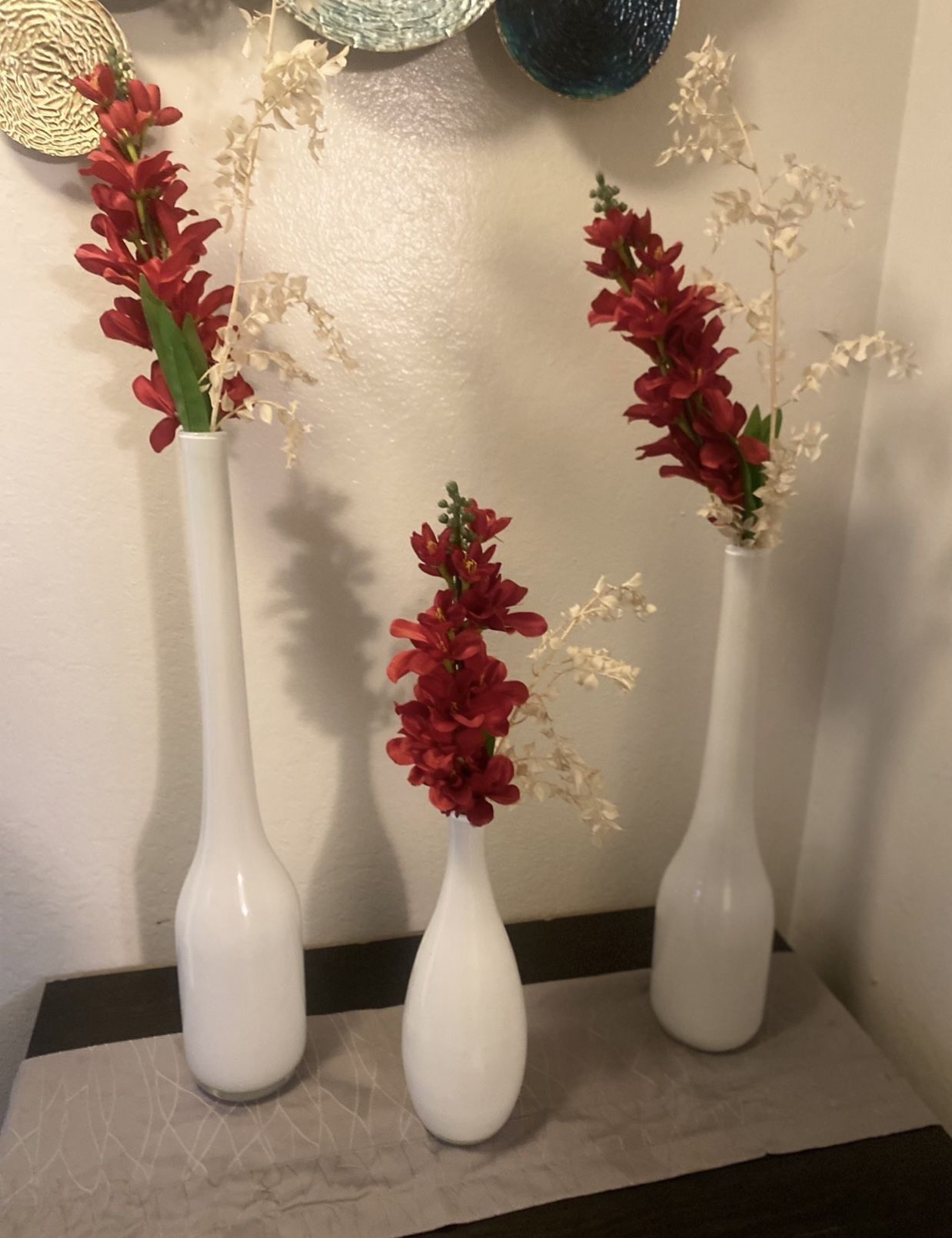 Decorative Faux  Flower Set