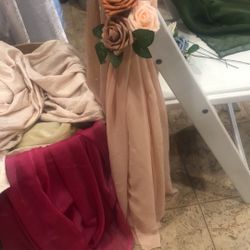 10 Aisle Way Bows With Flowers 125.00