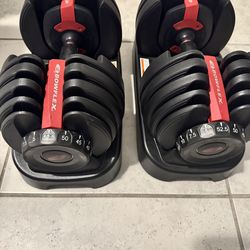 Bowflex Dumbbells Adjustable 5-52.5 lbs.