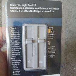 Slide Fan /Light Control