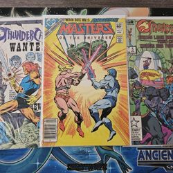 Masters Of The Universe, Thunder Cats Comic Lot