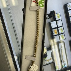 10k Gold Bracelet Foxtail 