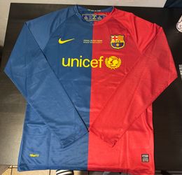 Barcelona 08/09 Pique jersey Size:Large