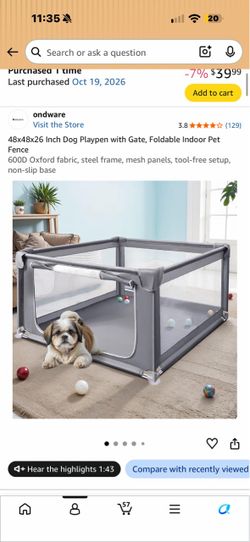 Dog cage