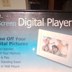 7 Inch Screen Digital Player For Digital Pictures