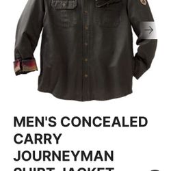 Legendary Whitetails Mens Large Carry Concealed Jacket 