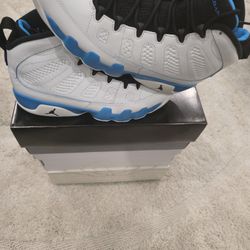 Jordan 9 Powder Blue Sz 10 DS