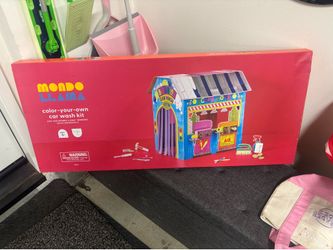 Cardboard Play Car Wash