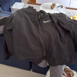 Rider Jacket With Protections Inside 