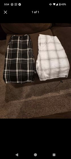 2 Pair Men's Shorts Size 38
