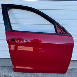 2017- 2022 Alfa Romeo Stelvio Front Right Door 414 Alfa Red OEM
