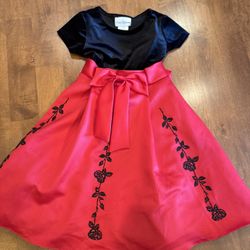 Girls Rare Editions Formal Christmas Dress 