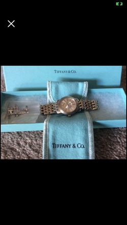 Tiffany Silver Petite Watch