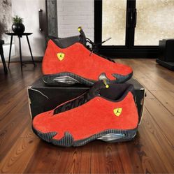 Jordan 14 Ferrari Men’s Sizes 10 and 10.5 $300