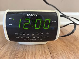 SONY alarm clock