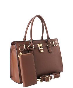 Leather Concealed Carry Handbag Set! Holster Included!