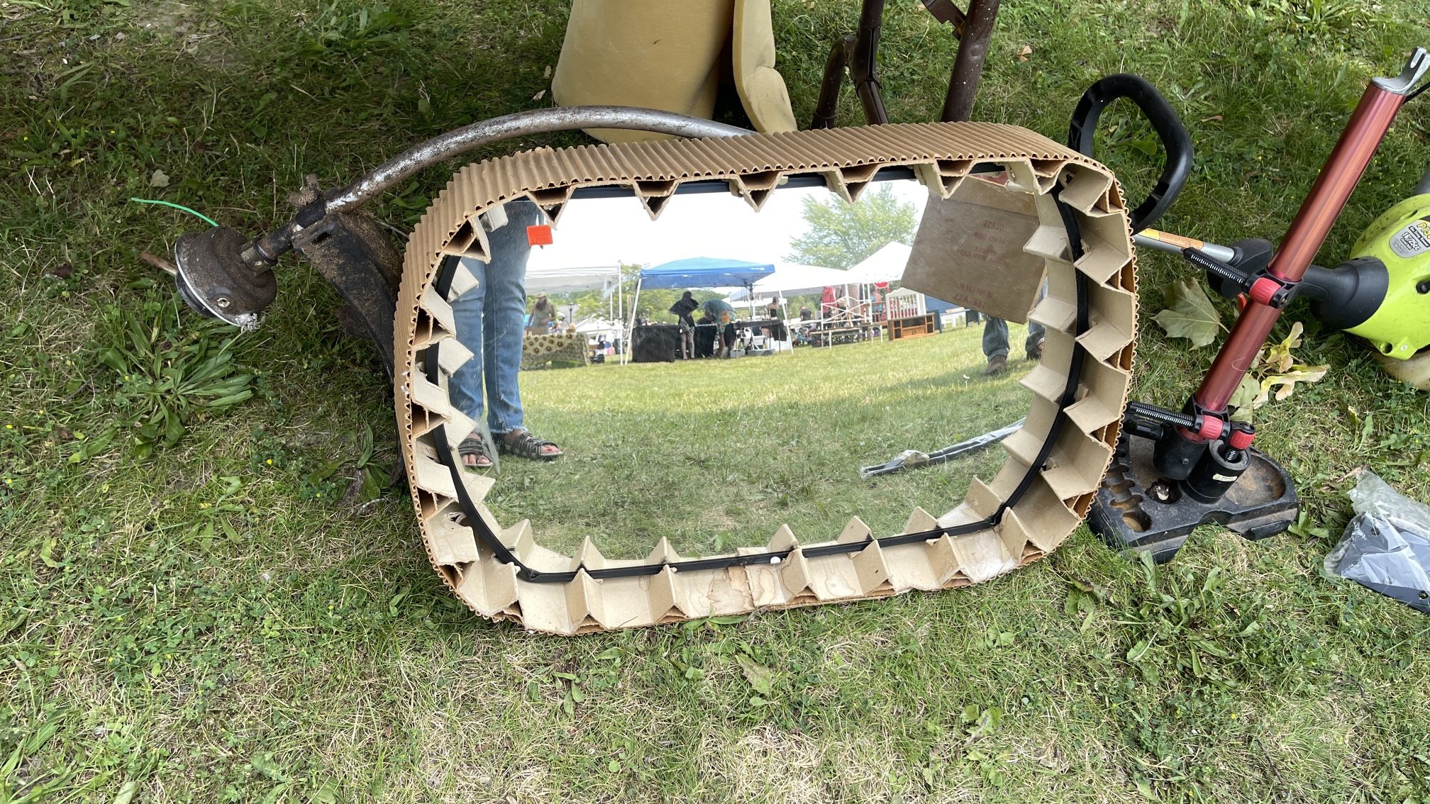 Convex Detection Mirror