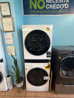 LG Electric WashTower 4.5 Cu. Ft. Washer and 7.4 Cu. Ft. Electric Dryer